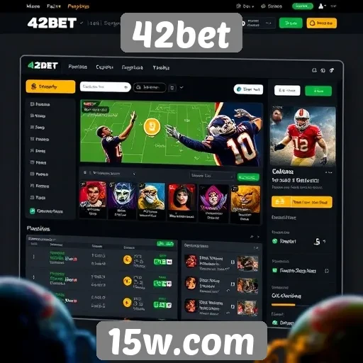 Interface e experiência do usuário no 42bet